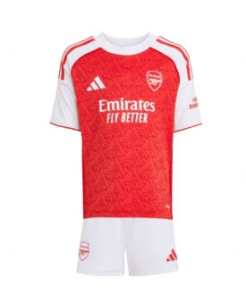 Billige Fotballdrakt Arsenal Replika Hjemmedraktsett Barn 2025-26 Kortermet (med bukser)